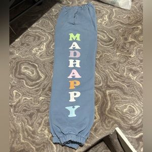 !! Madhappy french terry sweatpants size: xs : color: frost !!